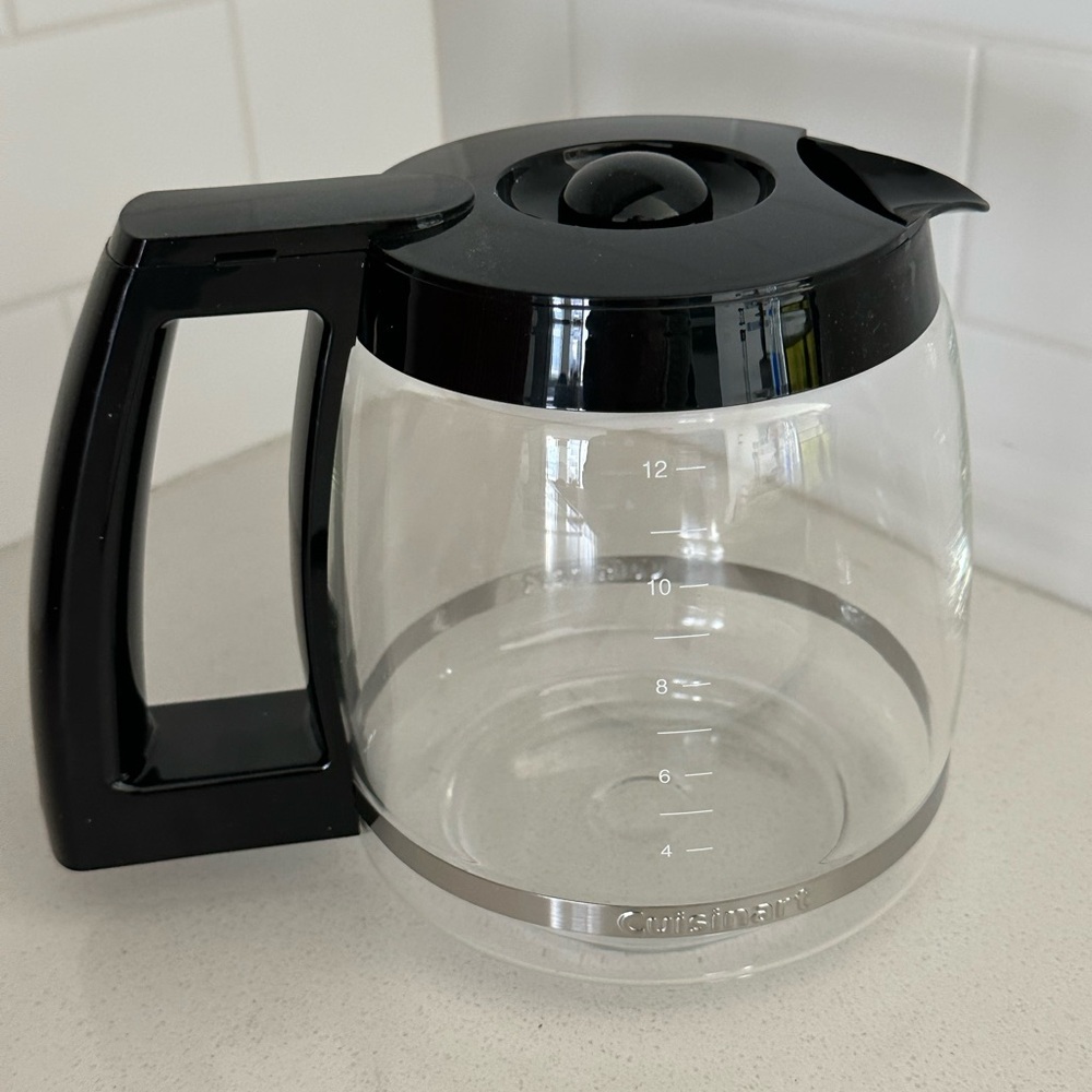 Cuisinart Black and Clear Coffee Carafe 12 cups